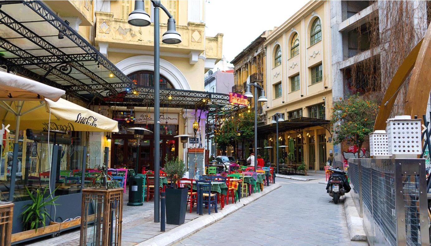 3C'S Thess At The Old Frankish Quarter - Ladadika/ Merchant'S Square เทสซาโลนิกิ ภายนอก รูปภาพ